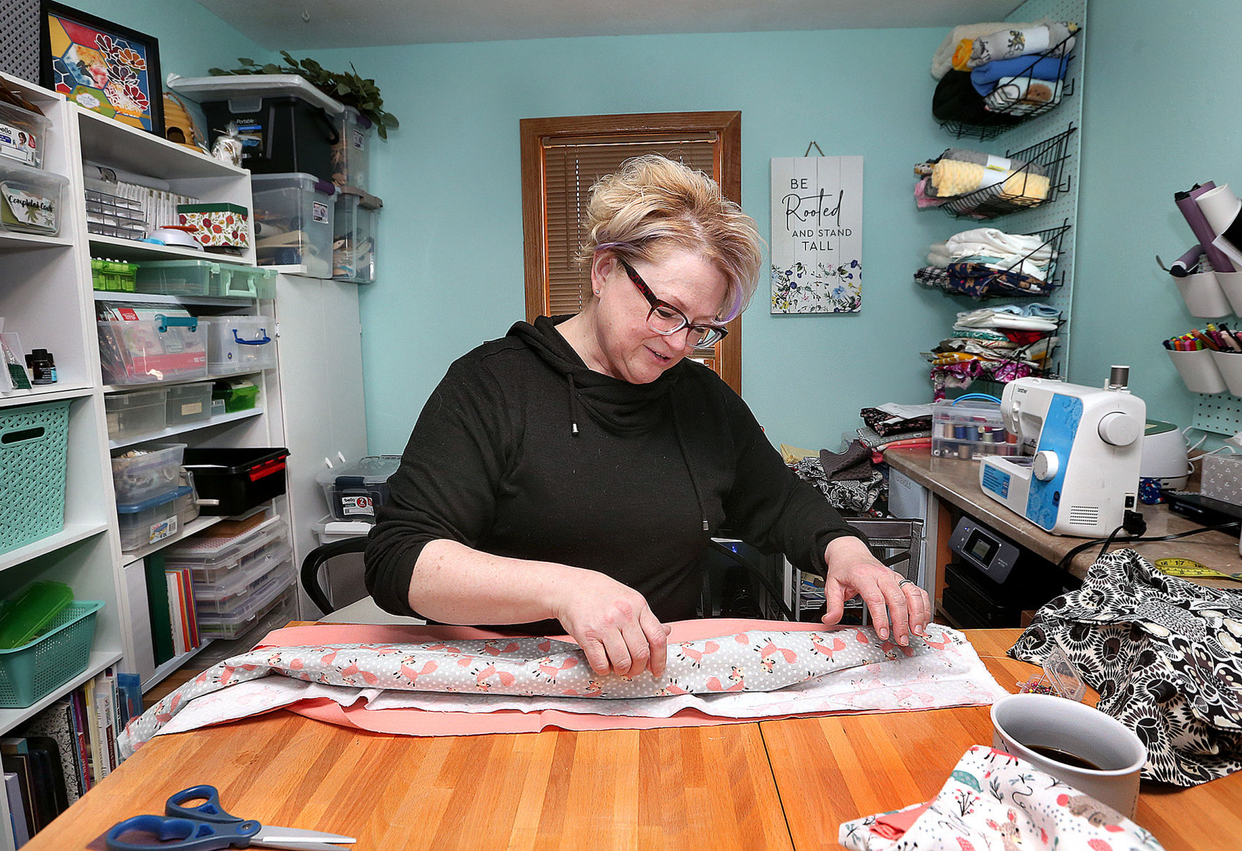 Crafting at home